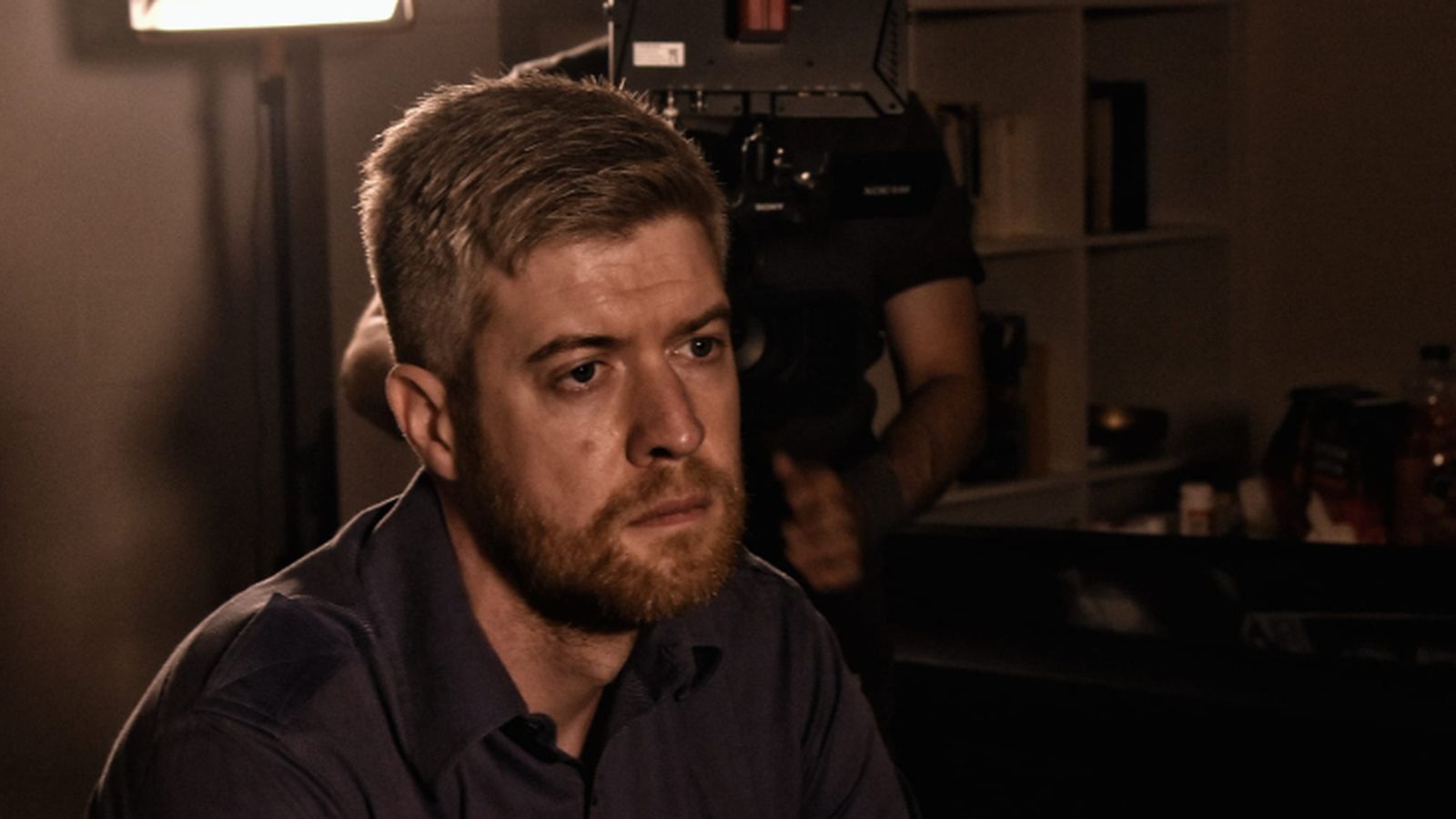 Retrato de Toni Domínguez en rodaje